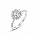 Jasmine Flower Moissanite Ring (Copy)